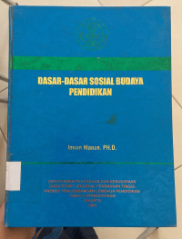 Dasar-Dasar Budaya Pendidikan