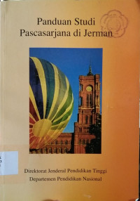 Panduan Studi Pascasarjana Di Jerman