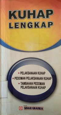 KUHAP Lengkap