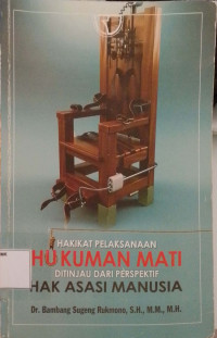 Hakikat Pelaksanaan Hukuman Mati Ditinjau Dari Perspektif Hak Asasi Manusia