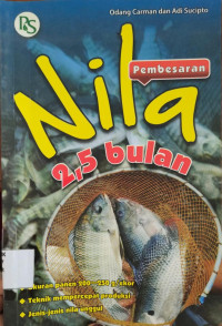 Pembesaran Nila 2,5 Bulan