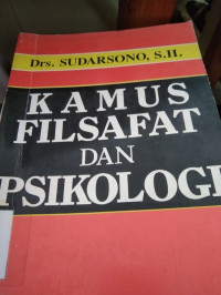 Kamus filsafat dan Psikologi