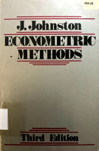 Econometrict Methods