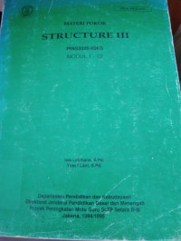 Materi Pokok  Instructure 111