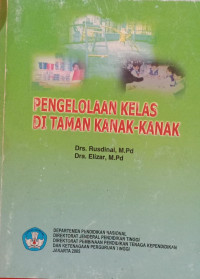 Pengelolaan Kelas Di Taman Kanak-Kanak