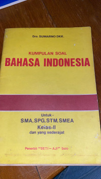 BAHASA INDONESIA