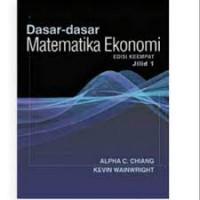 Dasar-Dasar Matematika Ekonomi