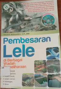 Pembesaran Lele Di Berbagai Wadah Pemeliharaan